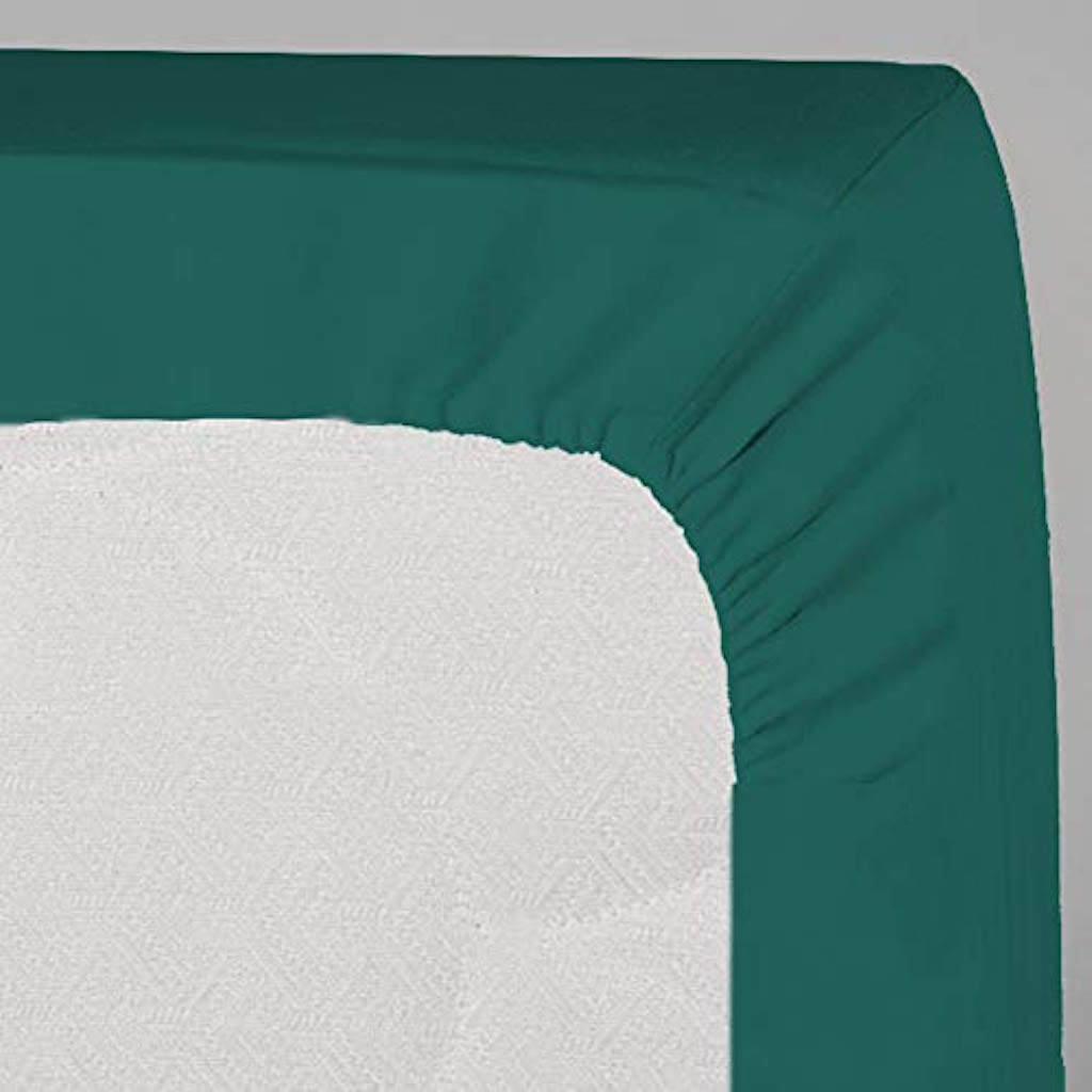 Set completo letto matrimoniale singole con lenzuola tinta unita in 100 cotone - Foto 127 di 142