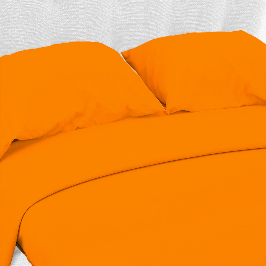 Set completo letto matrimoniale singole con lenzuola tinta unita in 100 cotone - Foto 10 di 142