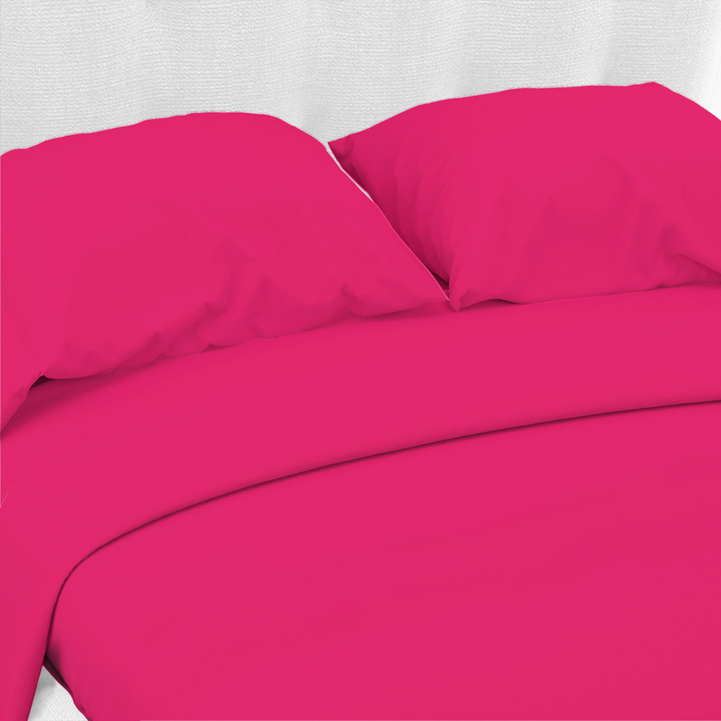 Set completo letto matrimoniale singole con lenzuola tinta unita in 100 cotone - Foto 66 di 142