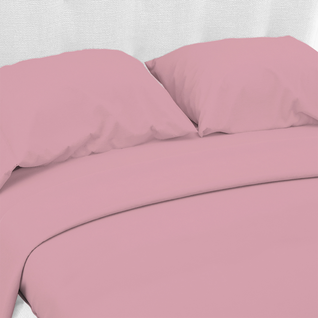 Set completo letto matrimoniale singole con lenzuola tinta unita in 100 cotone - Foto 105 di 142