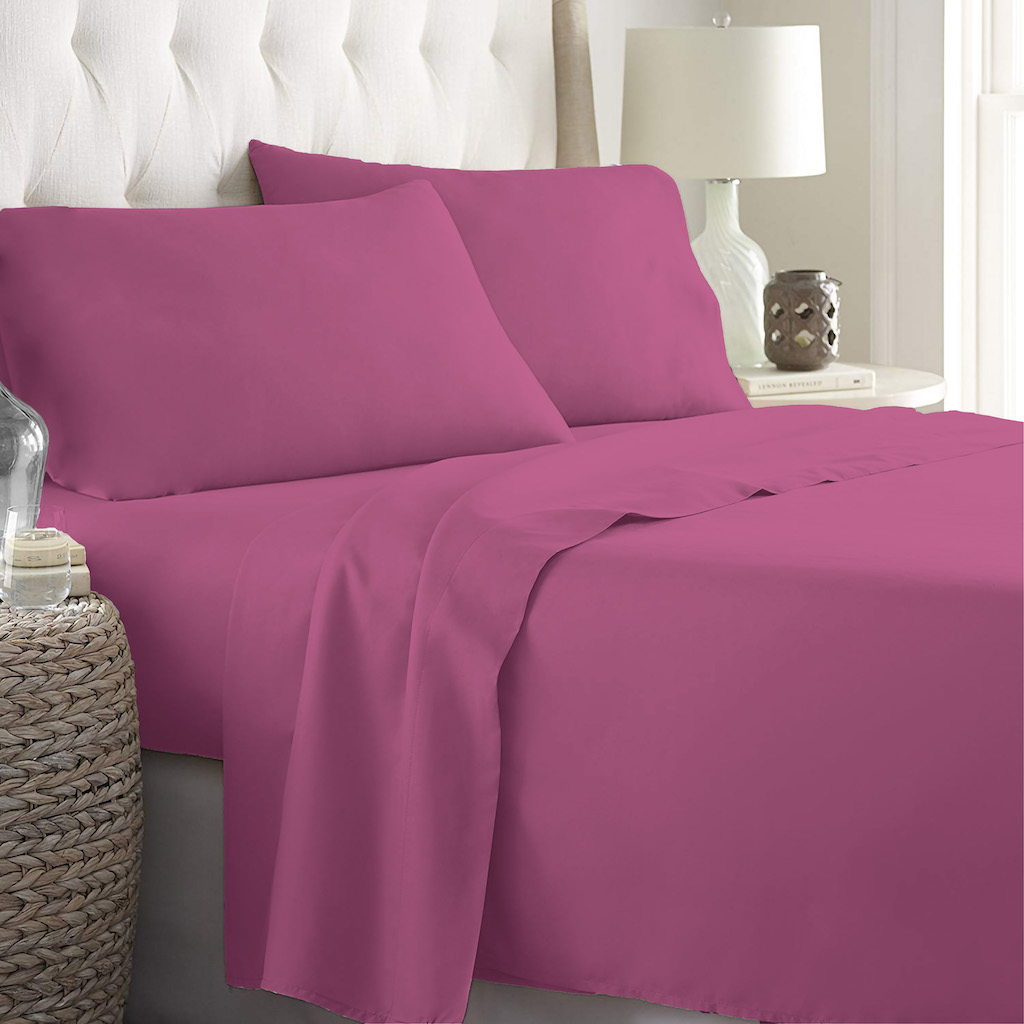 Set completo letto matrimoniale singole con lenzuola tinta unita in 100 cotone - Foto 136 di 142
