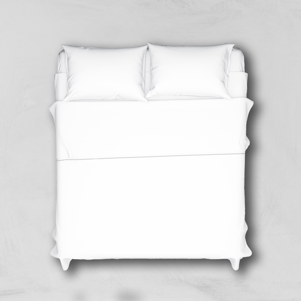Set completo letto matrimoniale singole con lenzuola tinta unita in 100 cotone - Foto 23 di 142