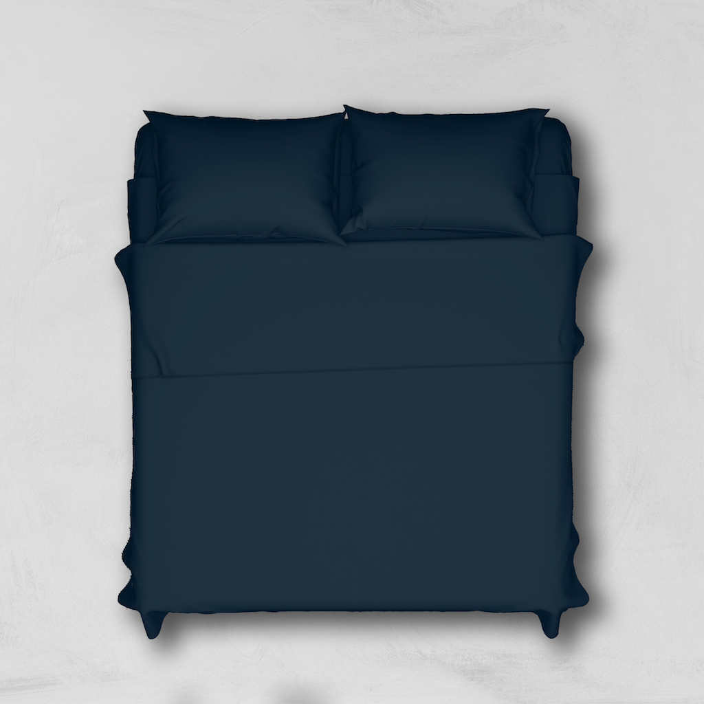 Set completo letto matrimoniale singole con lenzuola tinta unita in 100 cotone - Foto 37 di 142