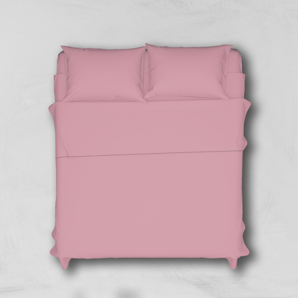 Set completo letto matrimoniale singole con lenzuola tinta unita in 100 cotone - Foto 104 di 142