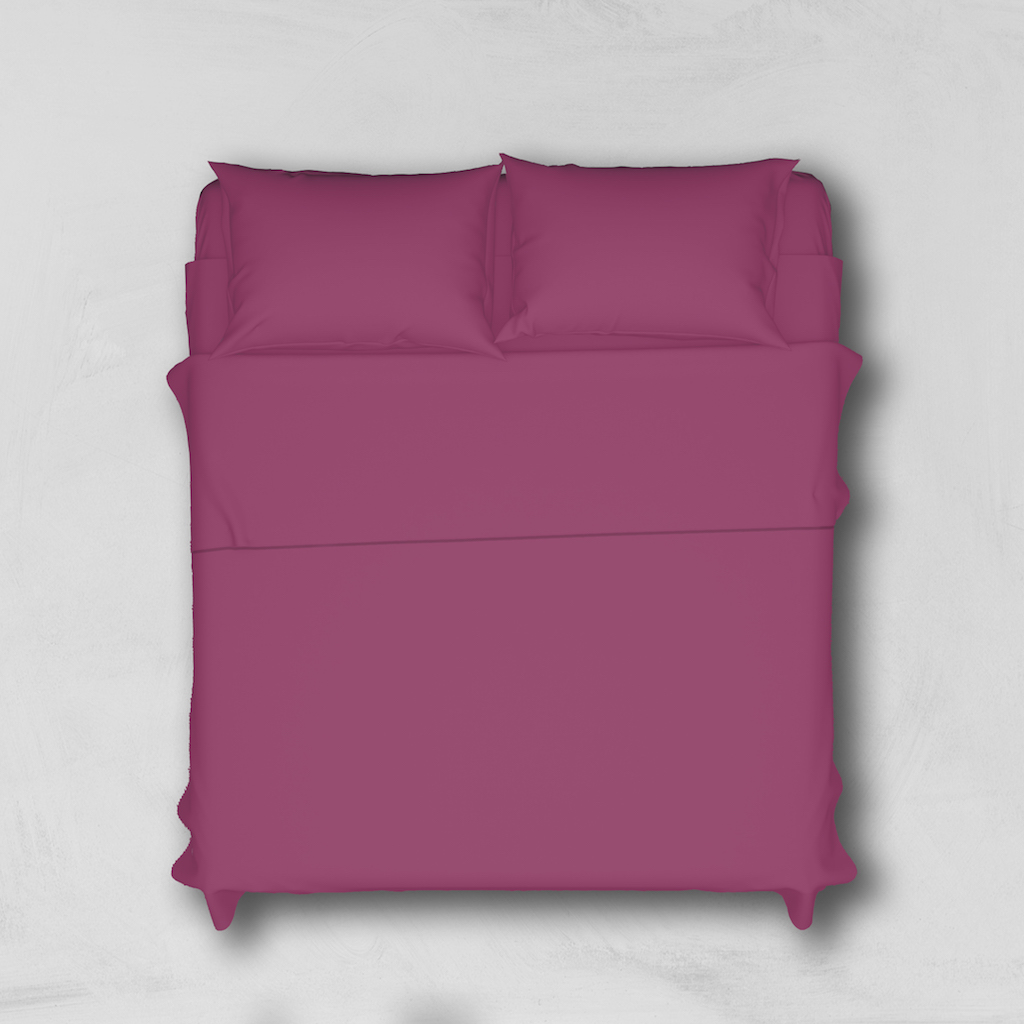 Set completo letto matrimoniale singole con lenzuola tinta unita in 100 cotone - Foto 137 di 142