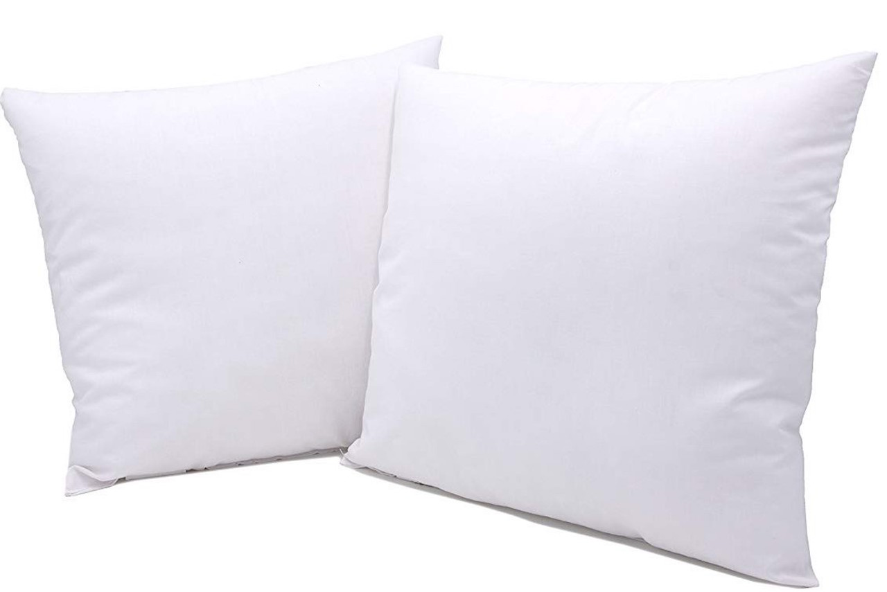 Set coppia imbottitura cuscino cuscini per divano 40x40 50x50 60x60 in cotone