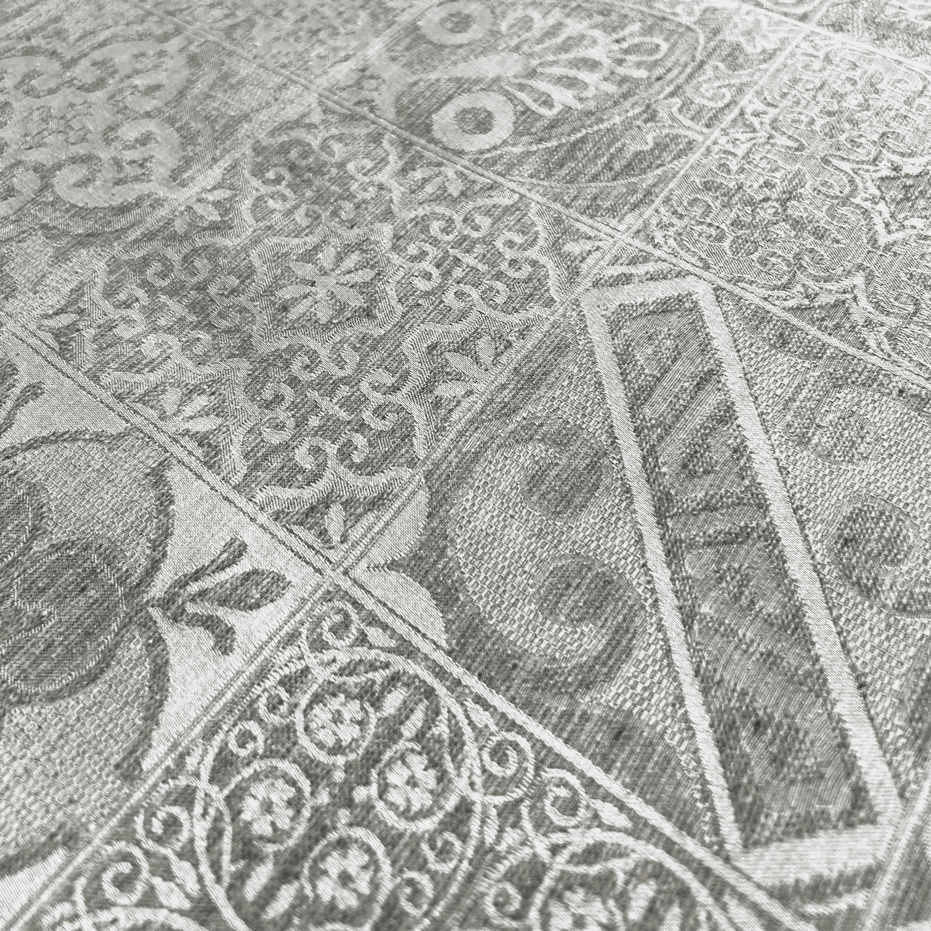 Set cuscini coprisedia con volant in Jacquard sfoderabile made in italy - Foto 16 di 28