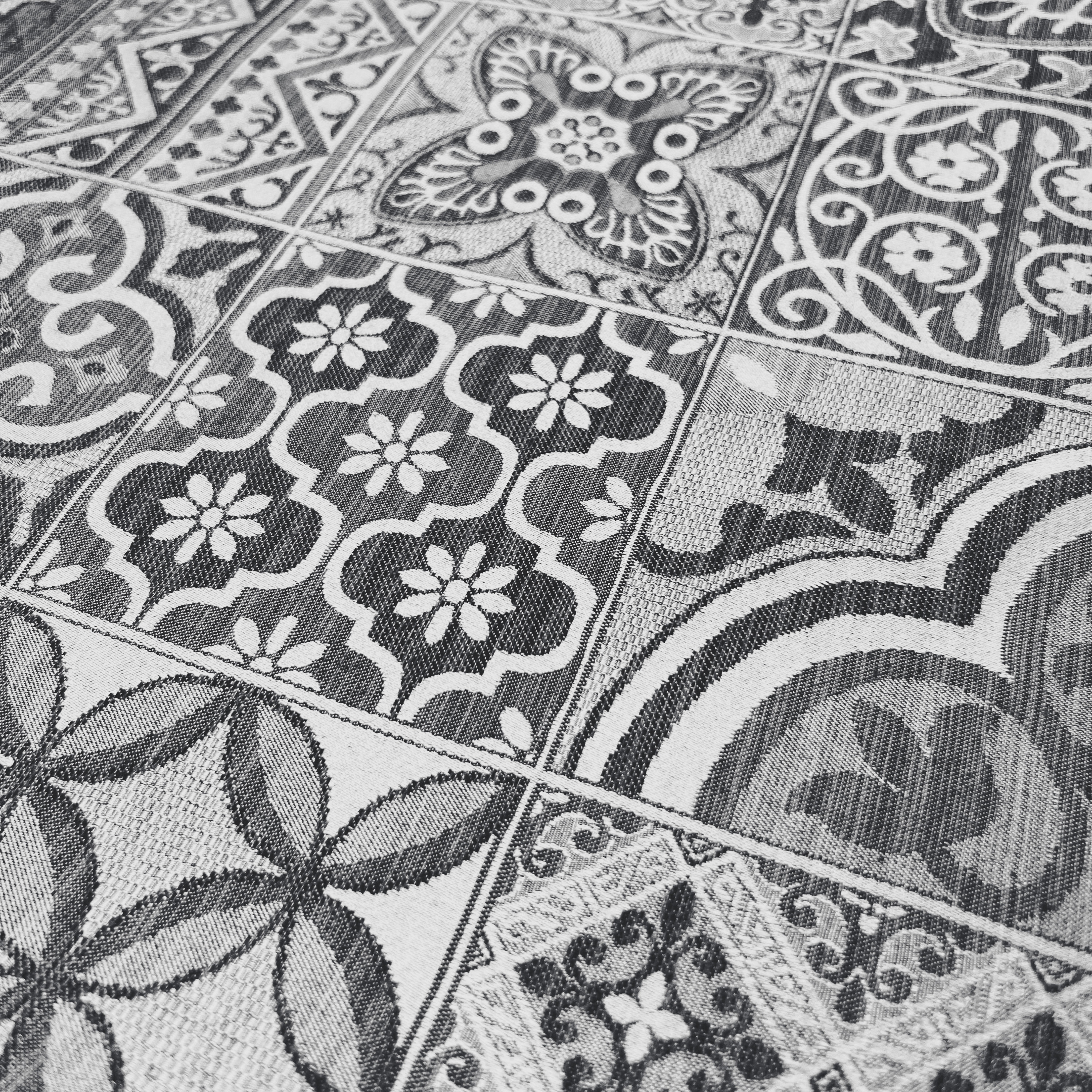 Set cuscini coprisedia con volant in Jacquard sfoderabile made in italy - Foto 20 di 28