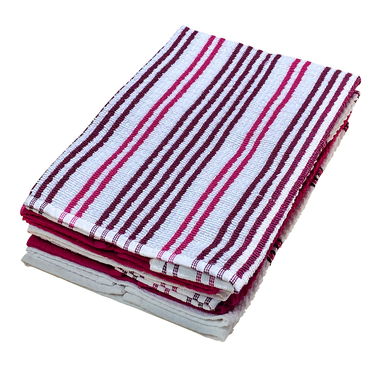Canovacci strofinacci da cucina in 100% cotone spugna set 6 pezzi 3 Star - Foto 13 di 20